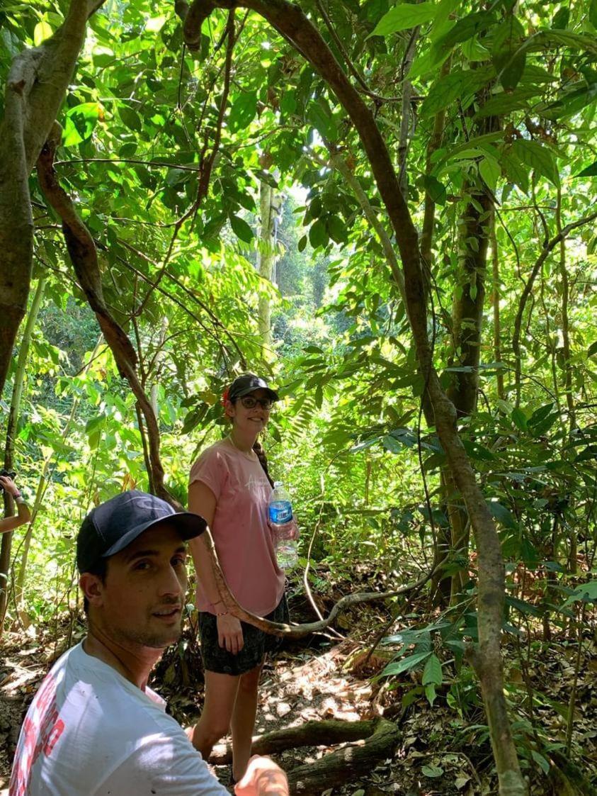 Wisma Batu Mandi Bukit Lawang Esterno foto